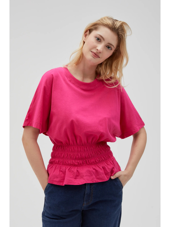 Moodo Tricou fucsia pentru femei Moodo