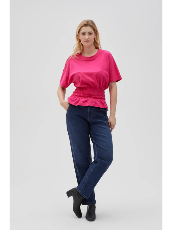 Moodo Tricou fucsia pentru femei Moodo