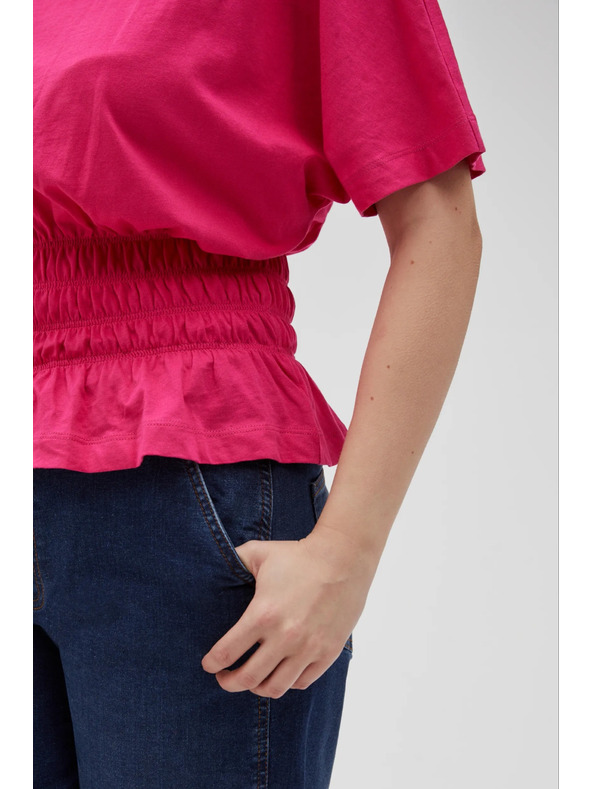 Moodo Tricou fucsia pentru femei Moodo