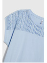 Moodo Tricou albastru deschis pentru femei Moodo