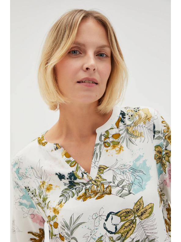 Moodo Cămașă alb deschis pentru femei