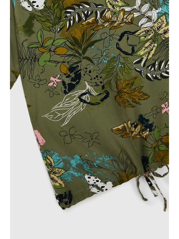 Moodo Cămașă măsliniu pentru femei