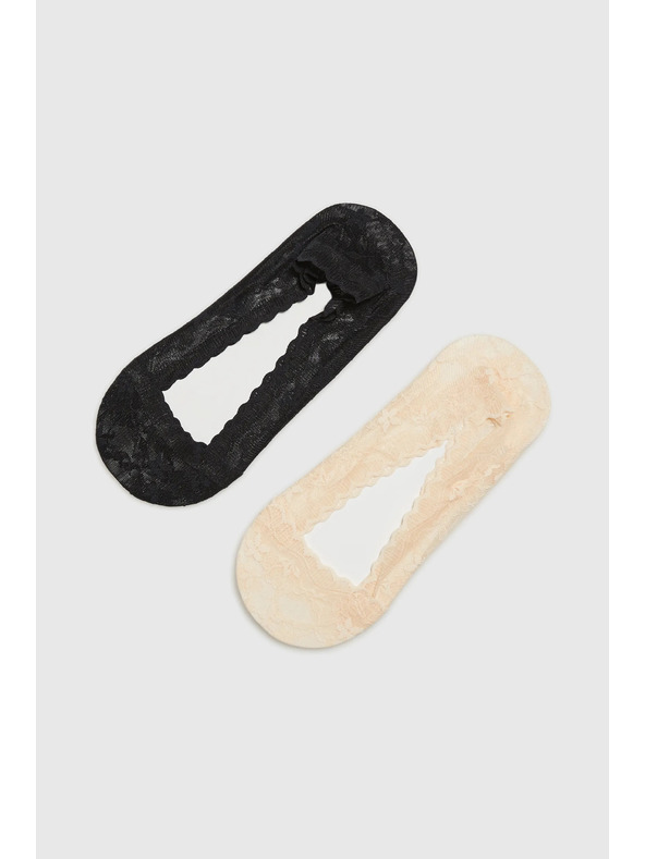 Moodo Șosete negre pentru femei