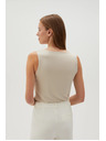 Moodo Top bej pentru femei