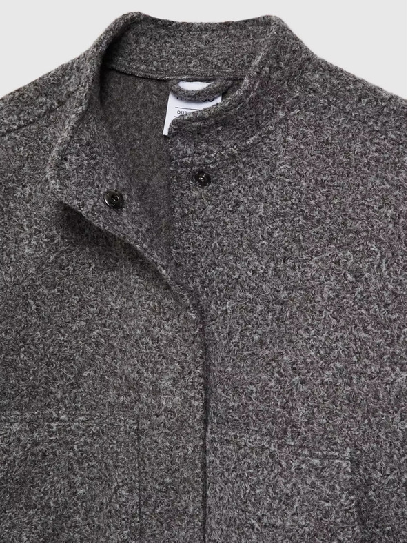 Moodo Geacă bomber gri melanj