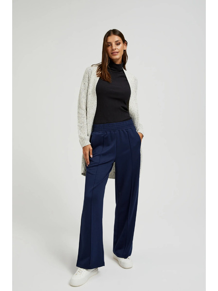 Moodo Pantaloni bleumarin pentru femei