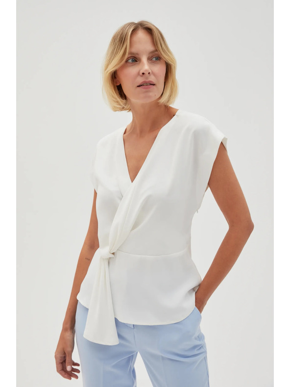 Moodo Cămașă albă pentru femei
