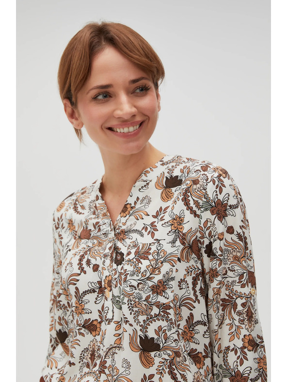 Moodo Cămașă bej pentru femei