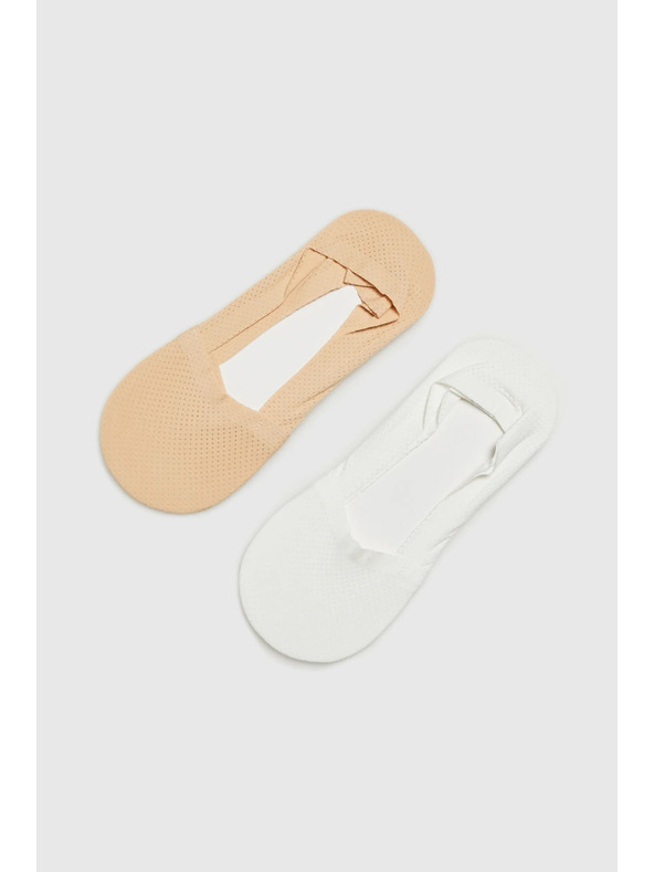 Moodo Șosete albe pentru femei