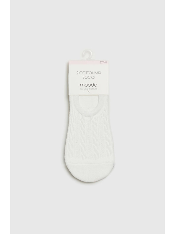 Moodo Șosete negre pentru femei