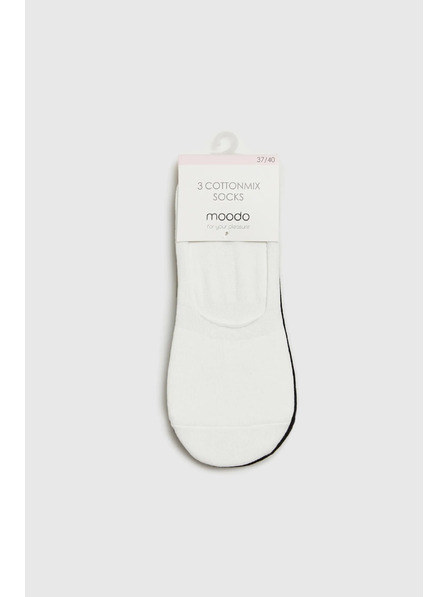Moodo Șosete bej deschis pentru femei