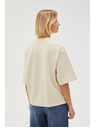 Moodo Tricou bej pentru femei