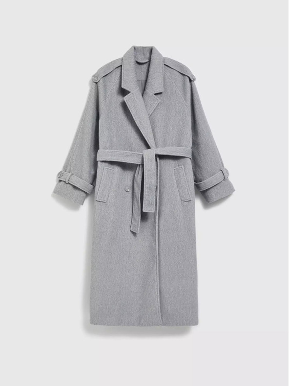 Moodo Jachetă gri pentru femei