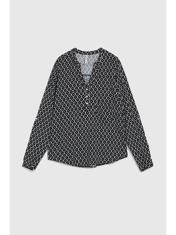 Moodo Cămașă alb-negru pentru femei