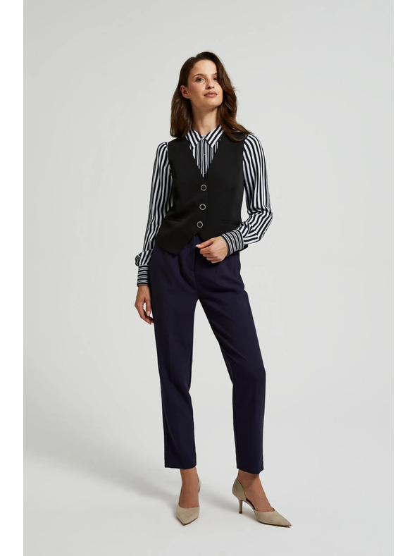 Moodo Cămașă neagră pentru femei