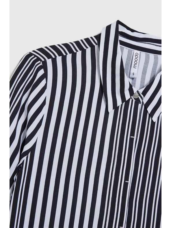 Moodo Cămașă neagră pentru femei