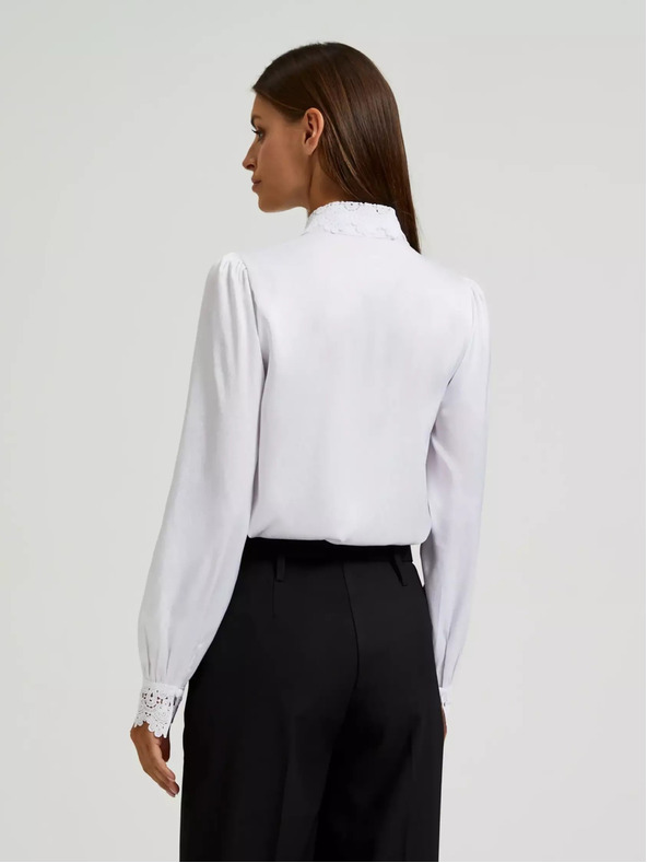 Moodo Cămașă albă pentru femei