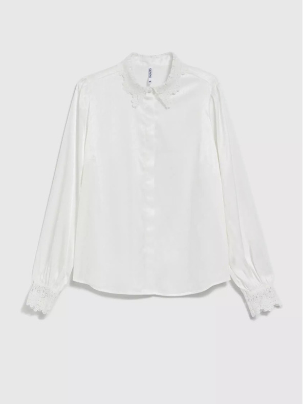 Moodo Cămașă albă pentru femei