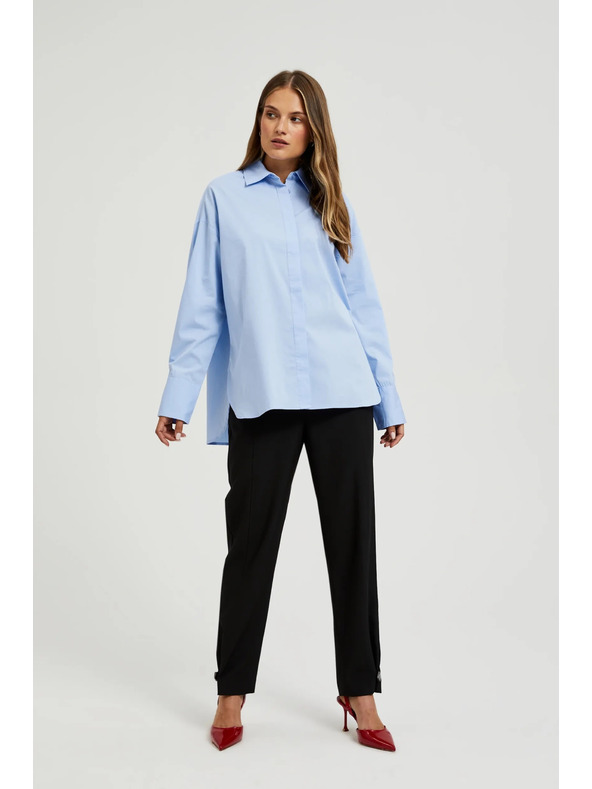 Moodo Cămașă albastră pentru femei
