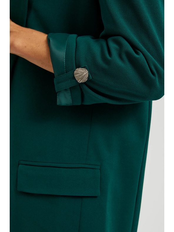 Moodo Sacou verde-închis pentru femei