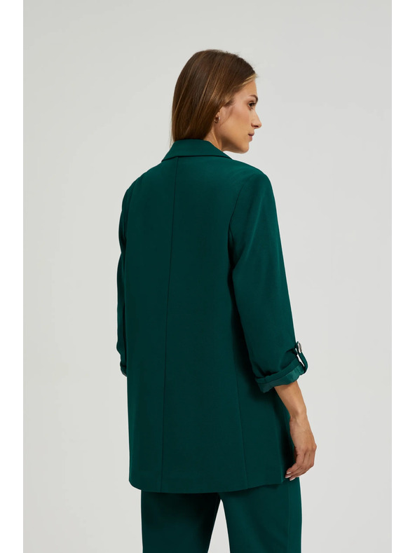 Moodo Sacou verde-închis pentru femei