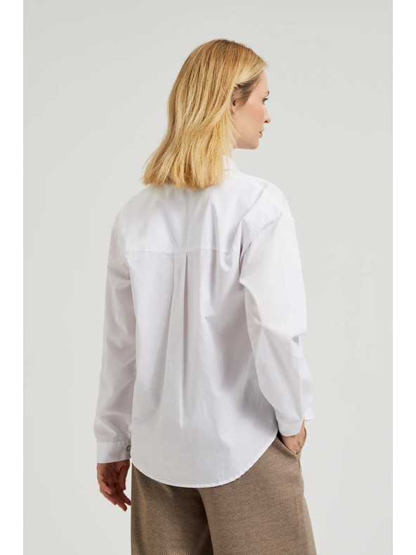 Moodo Cămașă albă pentru femei