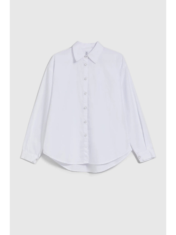 Moodo Cămașă albă pentru femei