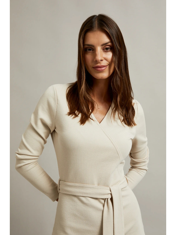 Moodo Rochie bej deschis pentru femei