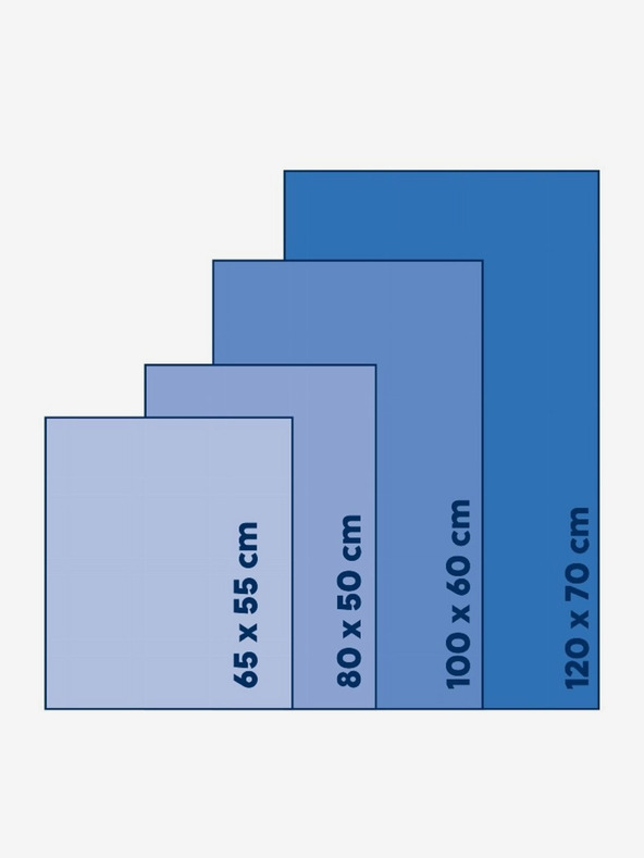 Kela Covoraș de baie Megan 100 x 60 cm bumbac gri-alb KELA