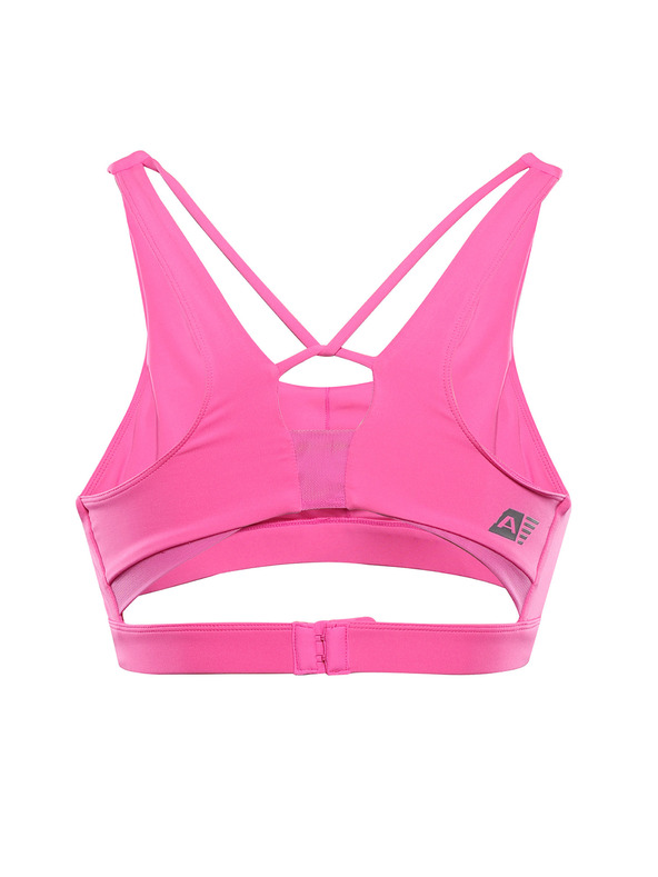 ALPINE PRO Top damă cu uscare rapidă și cool dry ALPINE PRO BRATA roz neon