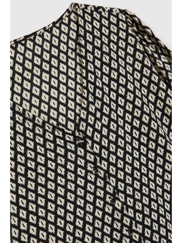 Moodo Cămașă neagră pentru femei