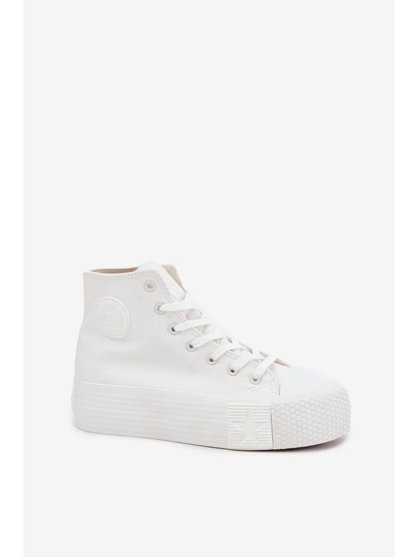 BIG STAR SHOES Adidași din pânză pe platformă pentru femei Big Star