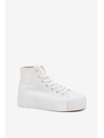 BIG STAR SHOES Adidași din pânză pe platformă pentru femei Big Star