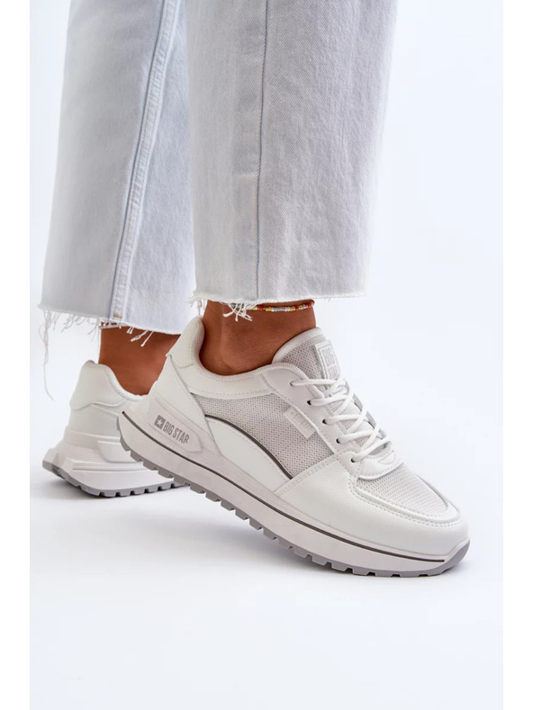 BIG STAR SHOES Adidași pentru femei Big Star Albi