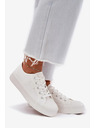 BIG STAR SHOES Adidași din pânză pe platformă pentru femei Big Star