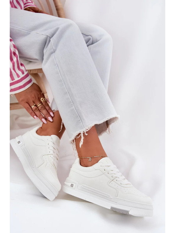 BIG STAR SHOES Adidași scurți pentru femei Big Star HI-POLY SYSTEM