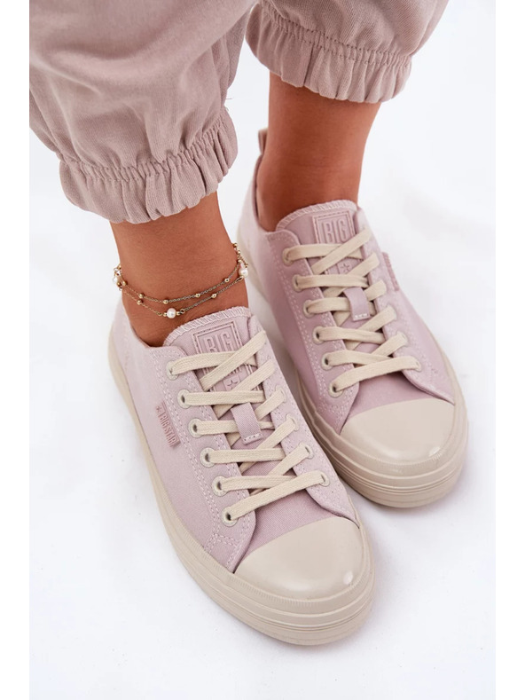 BIG STAR SHOES Adidași pentru femei Big Star – roz deschis