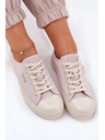 BIG STAR SHOES Adidași pentru femei Big Star – roz deschis