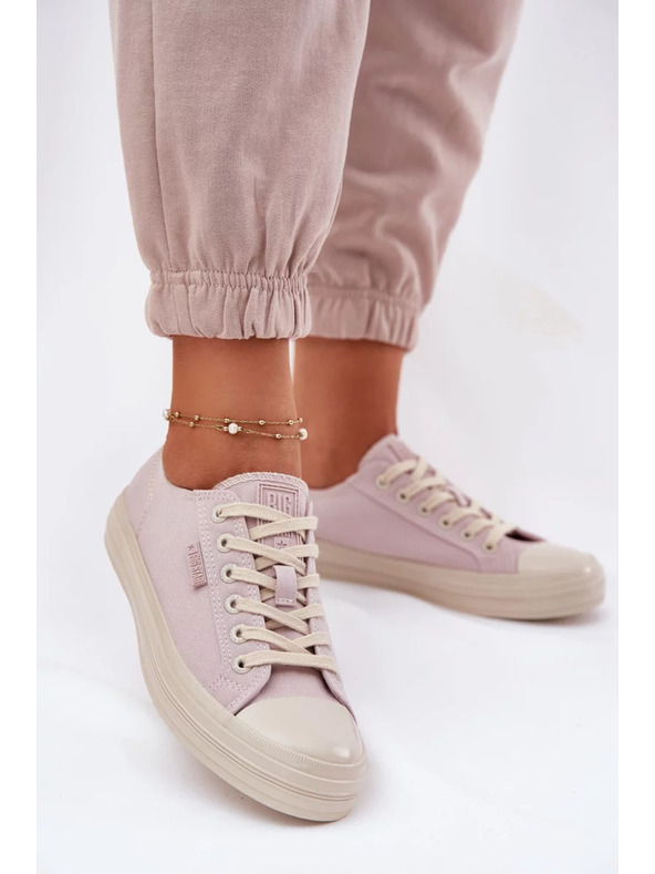 BIG STAR SHOES Adidași pentru femei Big Star – roz deschis