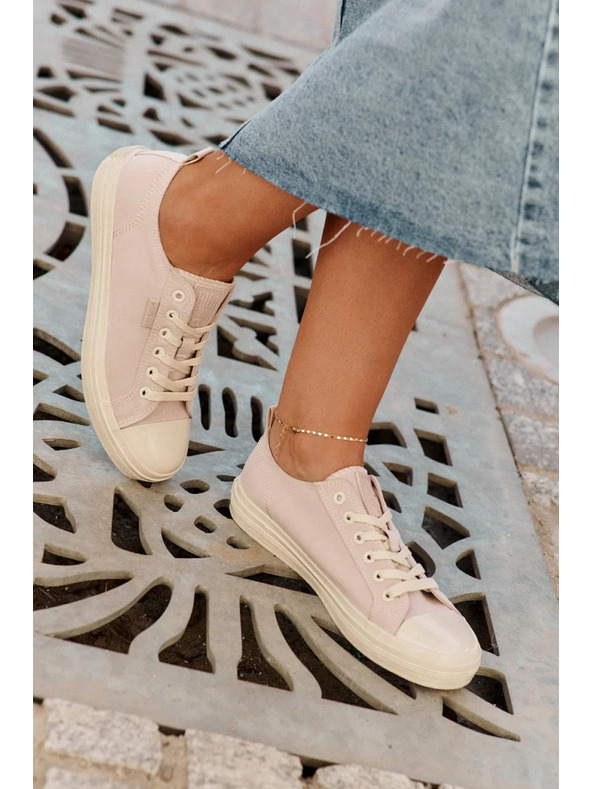 BIG STAR SHOES Adidași pentru femei Big Star – roz deschis