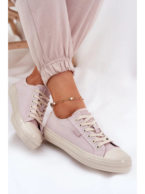 BIG STAR SHOES Adidași pentru femei Big Star – roz deschis