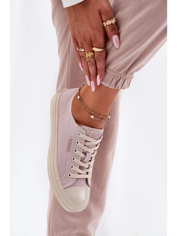 BIG STAR SHOES Adidași pentru femei Big Star – roz deschis