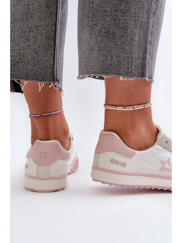 BIG STAR SHOES Adidași scurți pentru femei Big Star Roz