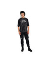 Horsefeathers Tricou de ciclism Spike 3/4 - halftone/negru HORSEFEATHERS