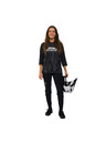 Horsefeathers Tricou de ciclism Spike 3/4 - halftone/negru HORSEFEATHERS