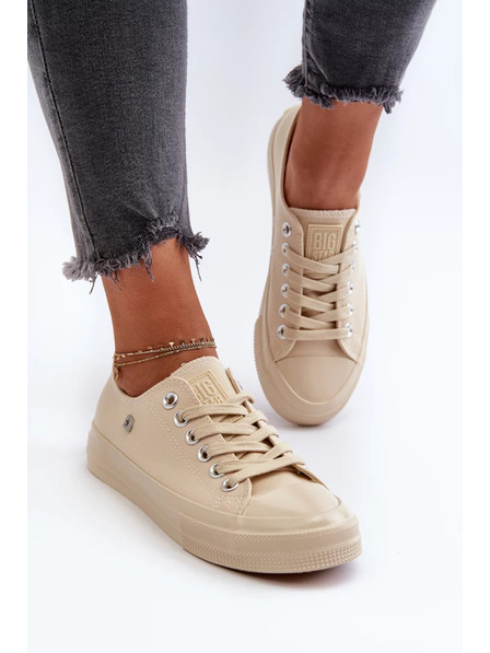 BIG STAR SHOES Adidași clasici pentru femei Big Star - Bej