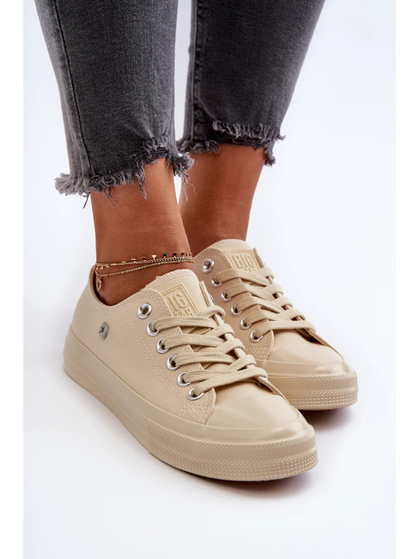 BIG STAR SHOES Adidași clasici pentru femei Big Star - Bej