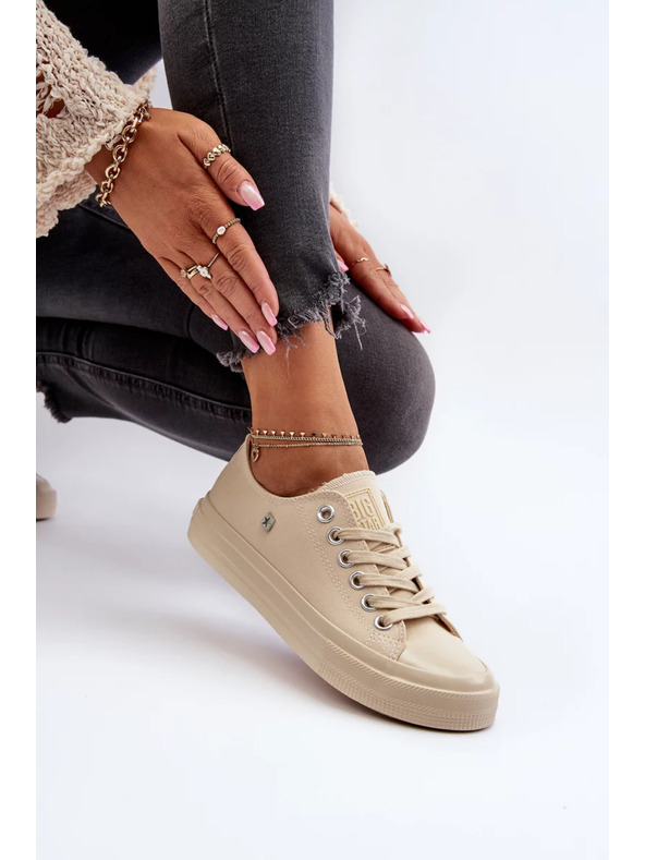 BIG STAR SHOES Adidași clasici pentru femei Big Star - Bej