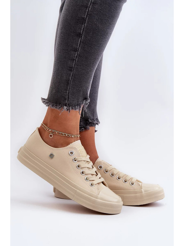 BIG STAR SHOES Adidași clasici pentru femei Big Star - Bej