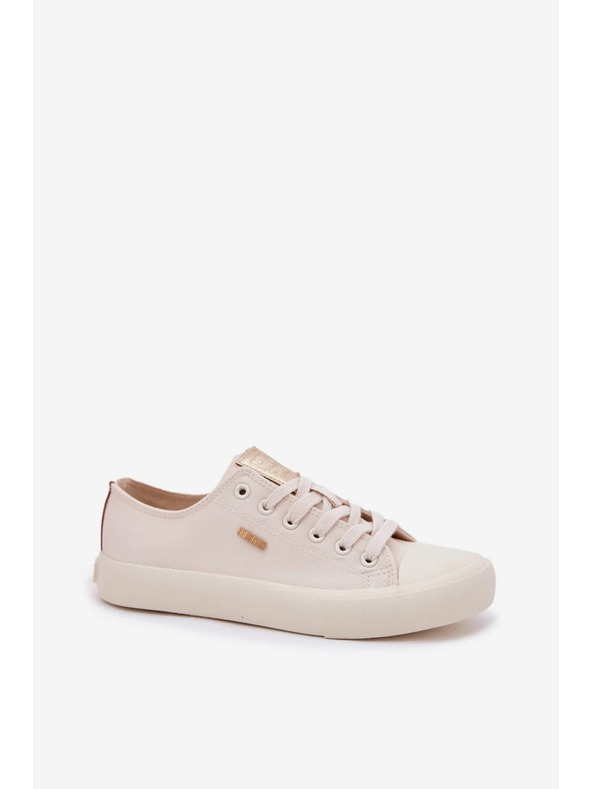 BIG STAR SHOES Adidași din pânză pentru femei Big Star - bej